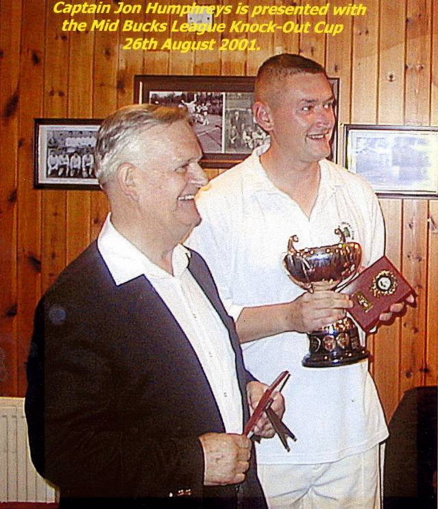 Cup Presentation 2001